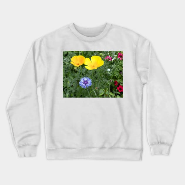 Wild flowers Crewneck Sweatshirt by HazelWright